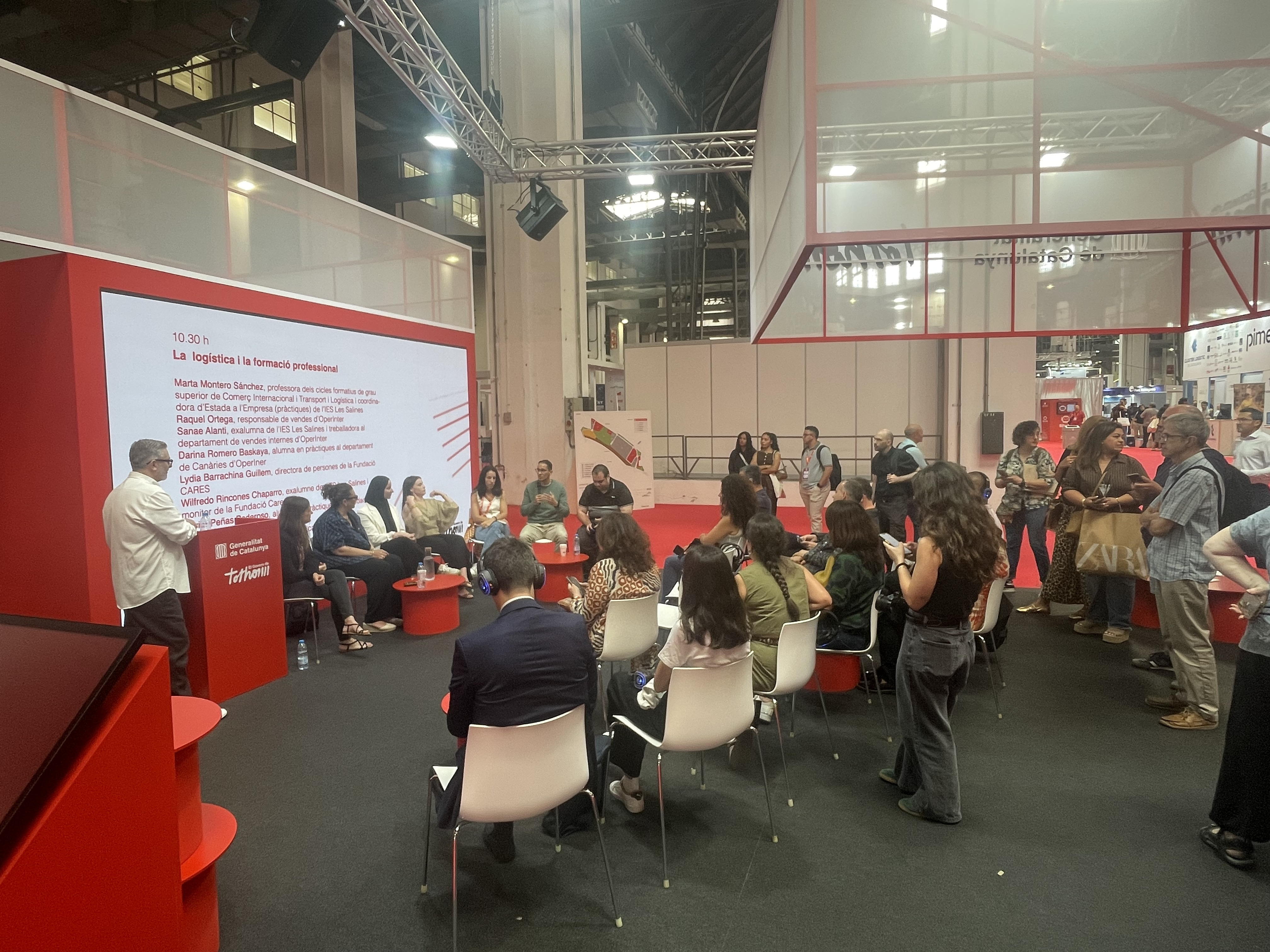 CIMALSA clou el SIL 2026 consolidant el seu estand com l'espai de referència del coneixement i el talent logístic a Catalunya